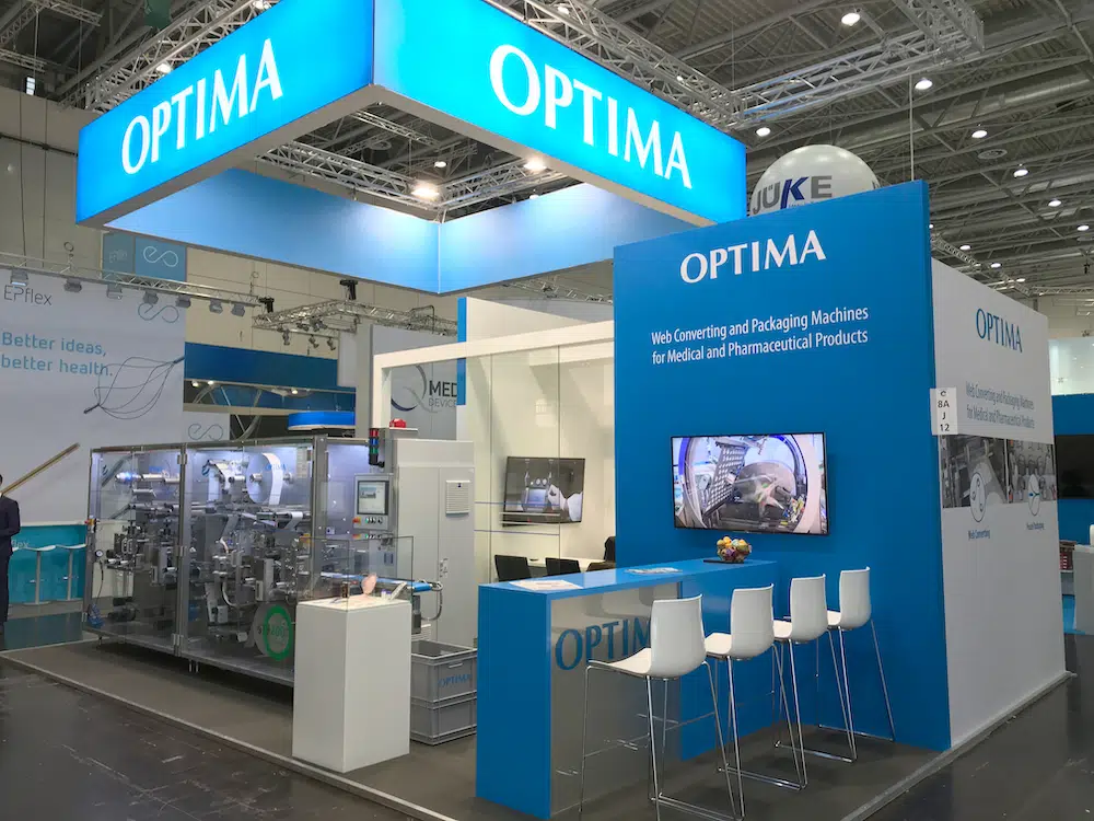 Zuletzt war Optima 2019 auf der Compamed, dem Spitzenevent für Medizintechnik-Produzenten, vertreten. | Foto: Optima